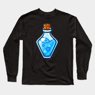 Mana Potion illustration Long Sleeve T-Shirt